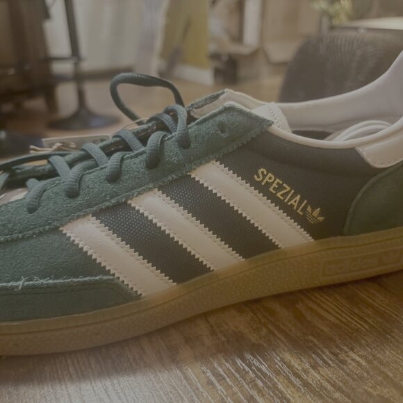 Adidas Handball Spezial Green White Gum Sneakers Men’s 13 JH5438 NWT - Picture 4 of 8